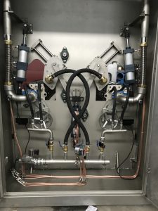 singeing unit-2 burners
